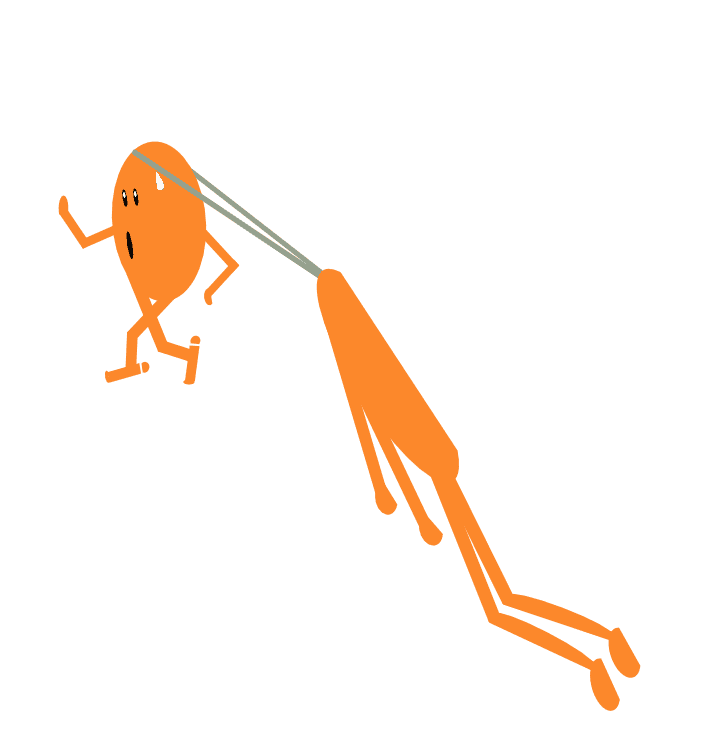 Ikonen föreställer ett huvud som springer före kroppen vars syfte är hur viktigt det är att lyssna in kroppens varningssignaler vid fysisk smärta och inre stress. 